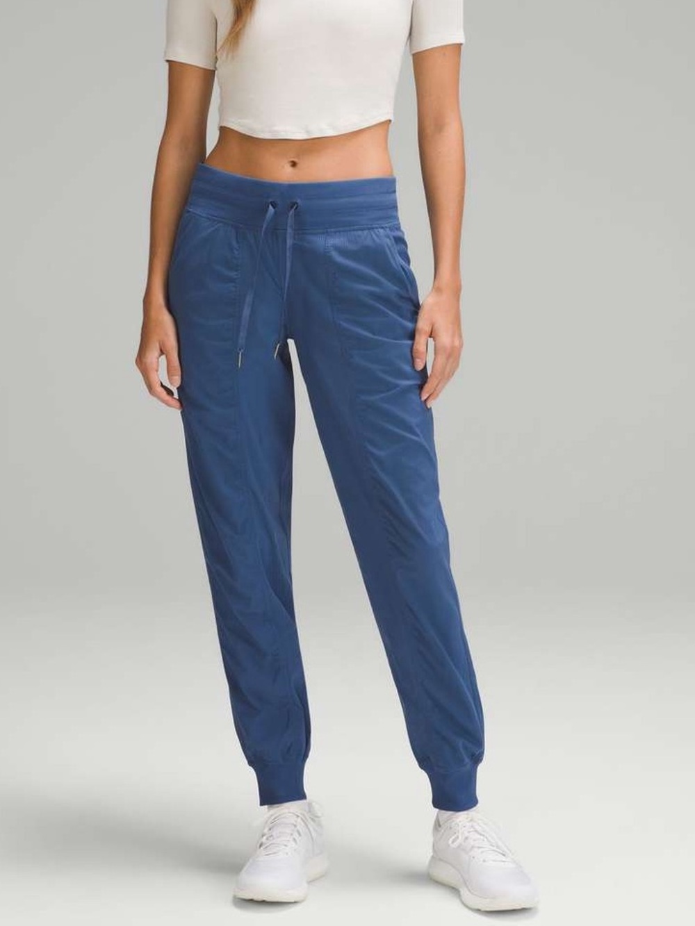 Lululemon Women's Dance Studio Mid-Rise Jogger In Pitch Blue Full Length Size 8